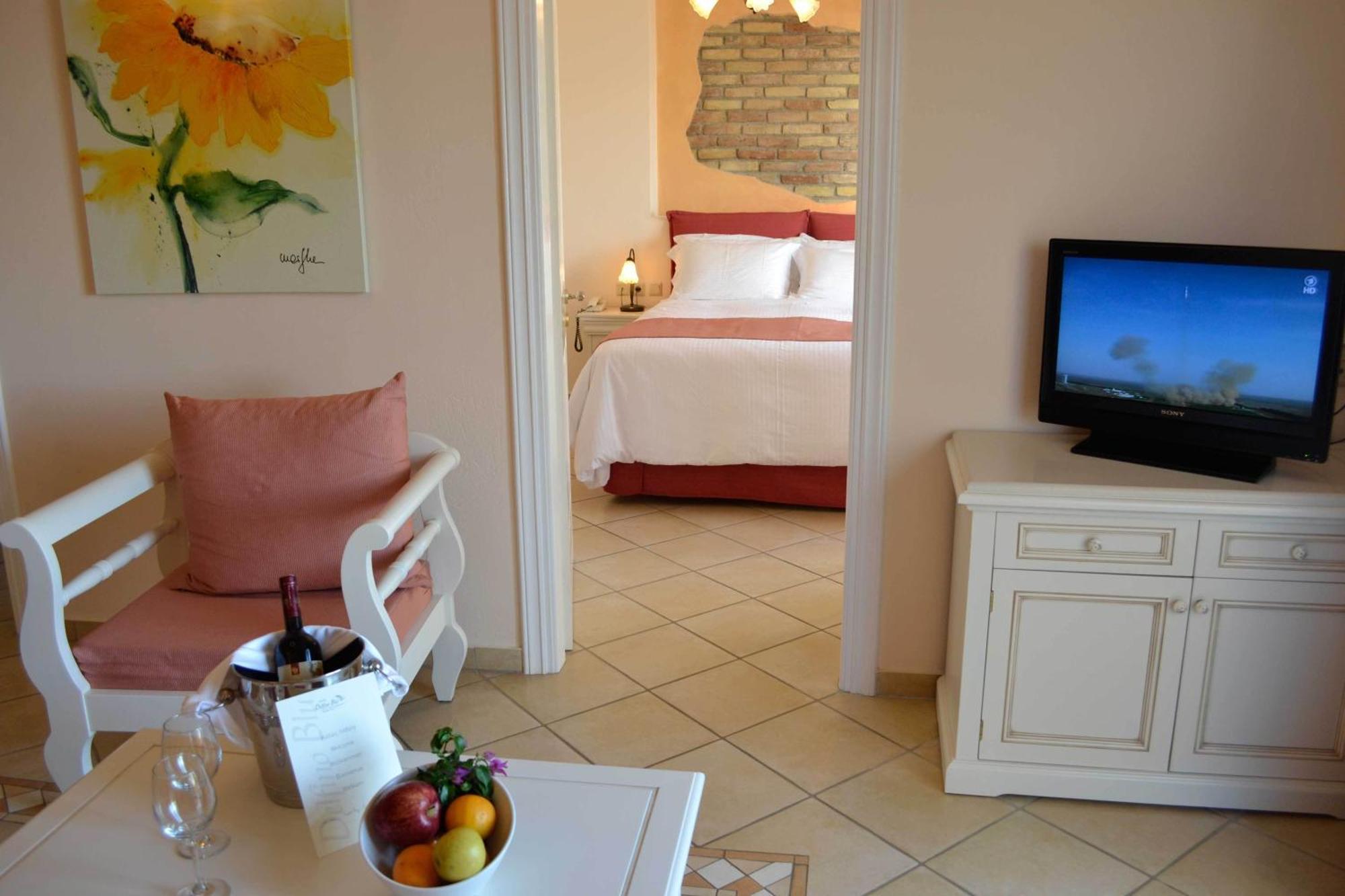 Delfino Blu Wellness Boutique Hotel آغيوس ستيفانوس المظهر الخارجي الصورة
