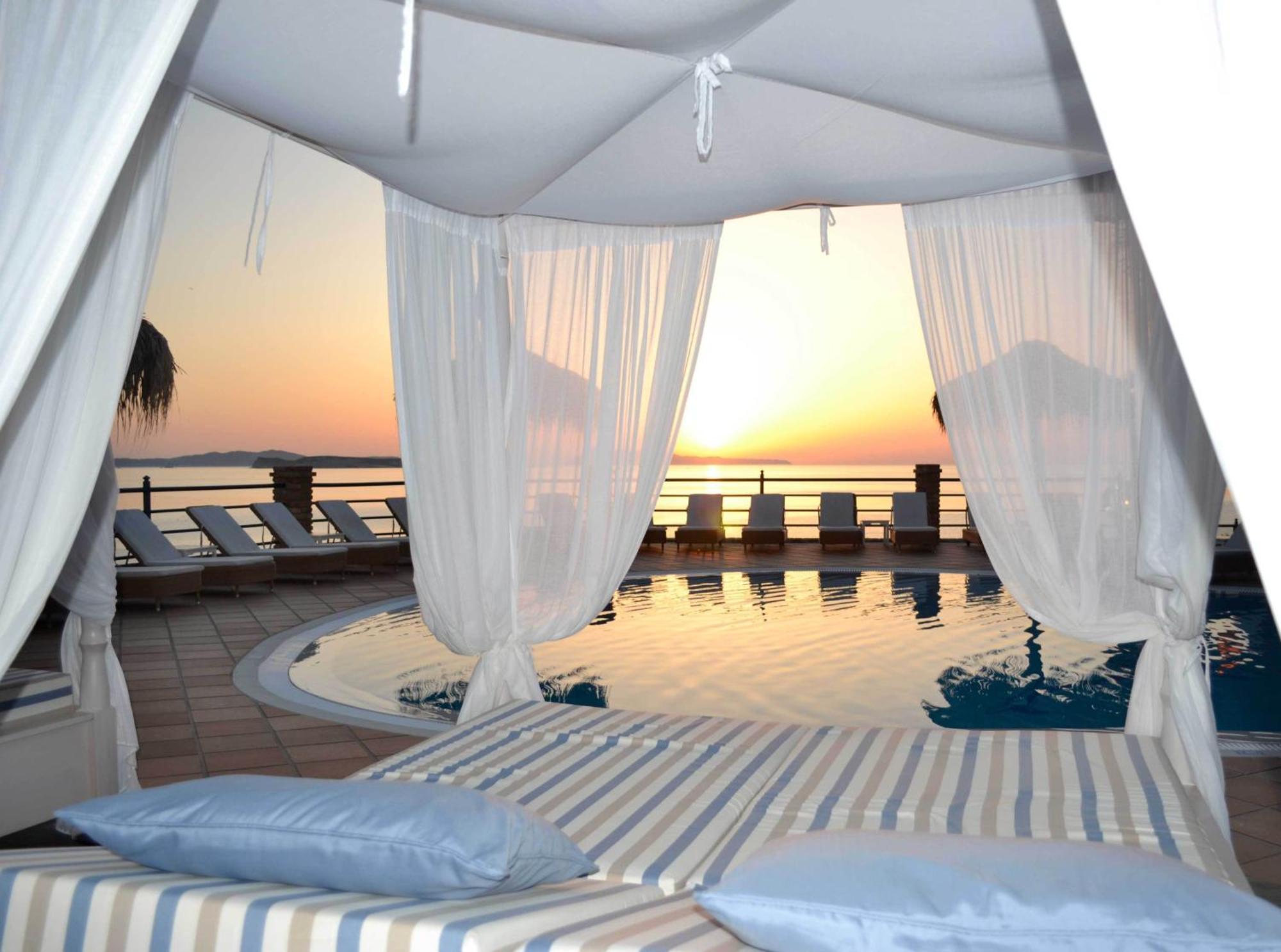 Delfino Blu Wellness Boutique Hotel آغيوس ستيفانوس المظهر الخارجي الصورة