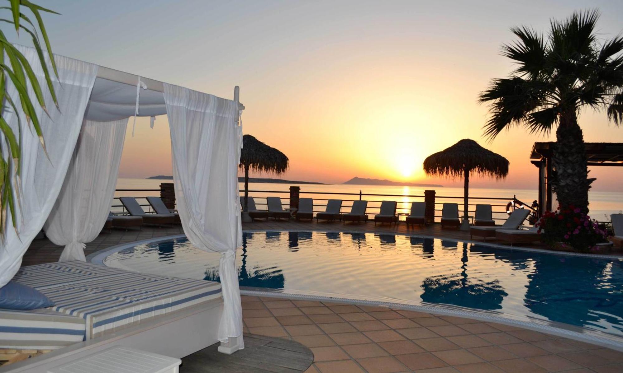 Delfino Blu Wellness Boutique Hotel آغيوس ستيفانوس المظهر الخارجي الصورة